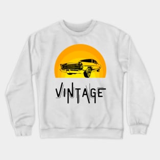 80s Car Crewneck Sweatshirt